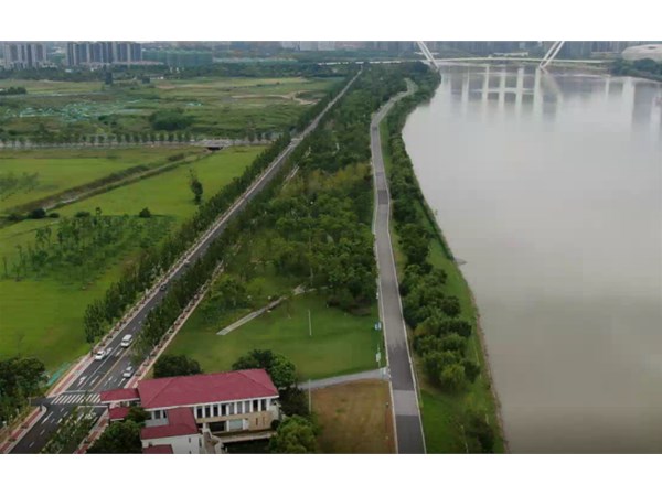 新加坡? 南京生態科技島濱江風光帶（夾江一標段）景觀工程